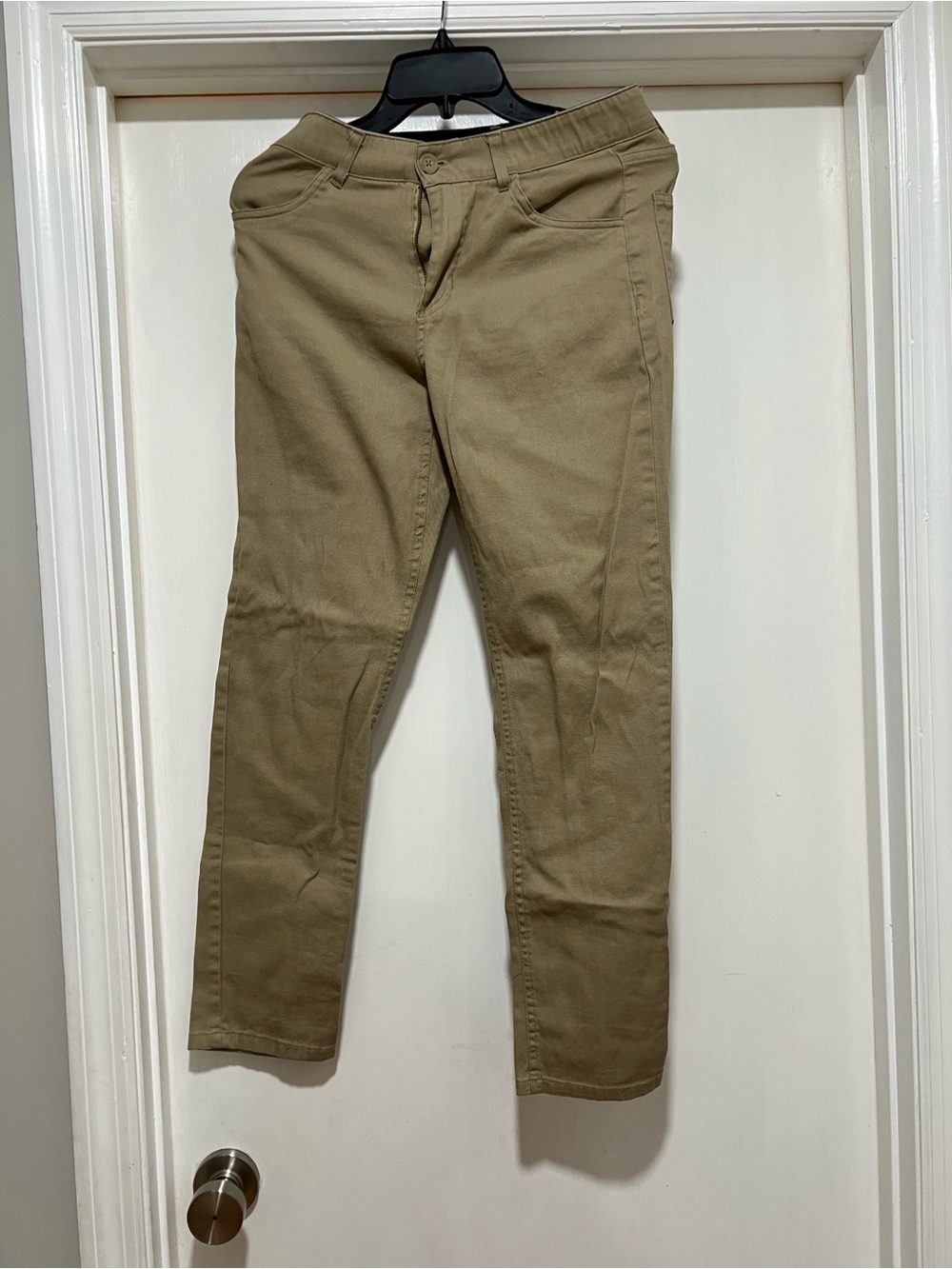 Chaps Classic Straight-Leg Khaki Pants